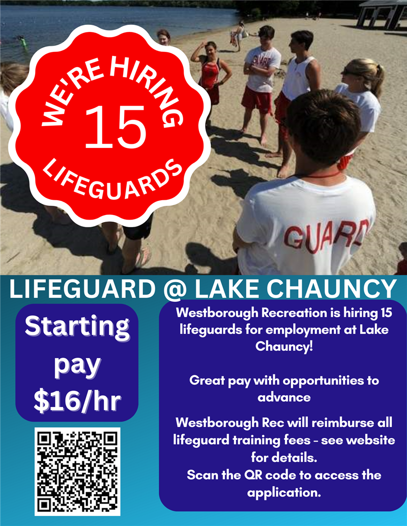 Lifeguard Hiring Flyer